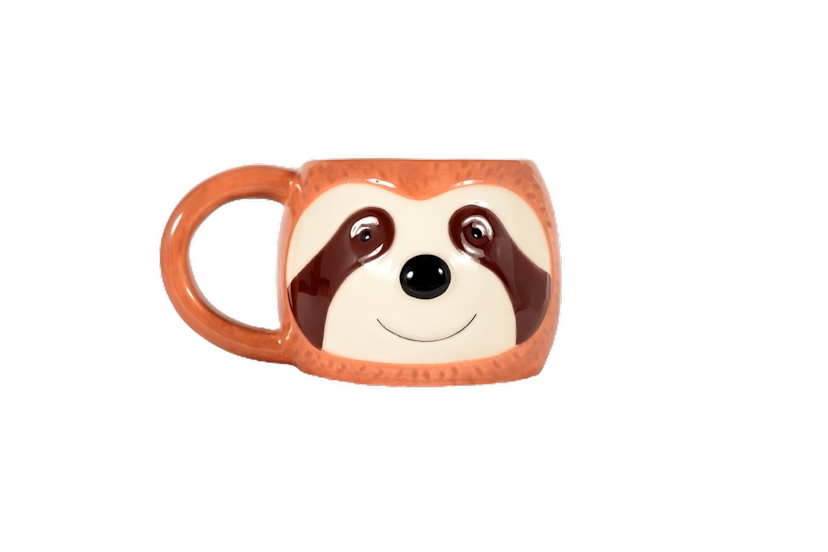 Sloth Lovers Gift Mug - Brown