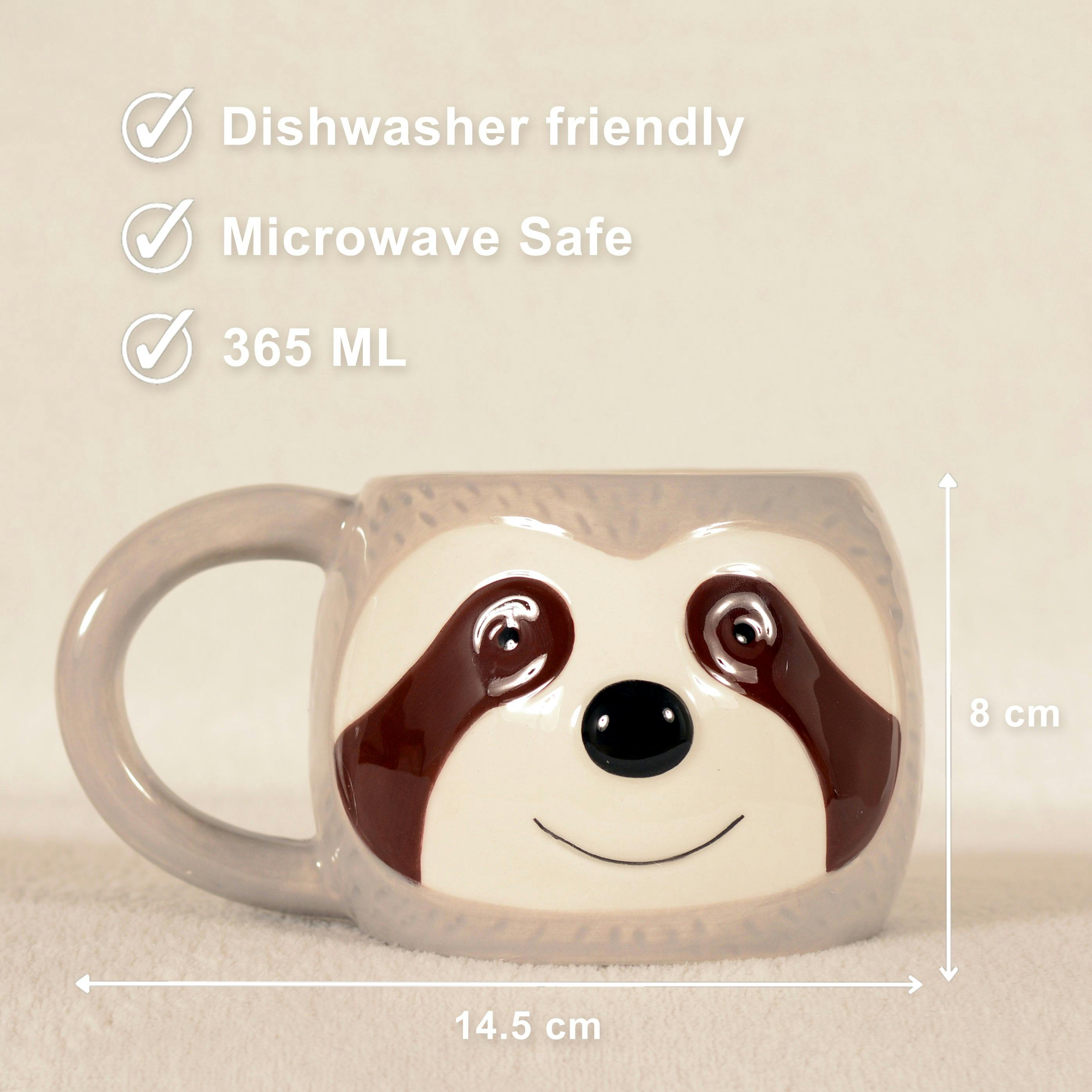 Sloth Lovers Gift Mug - Grey