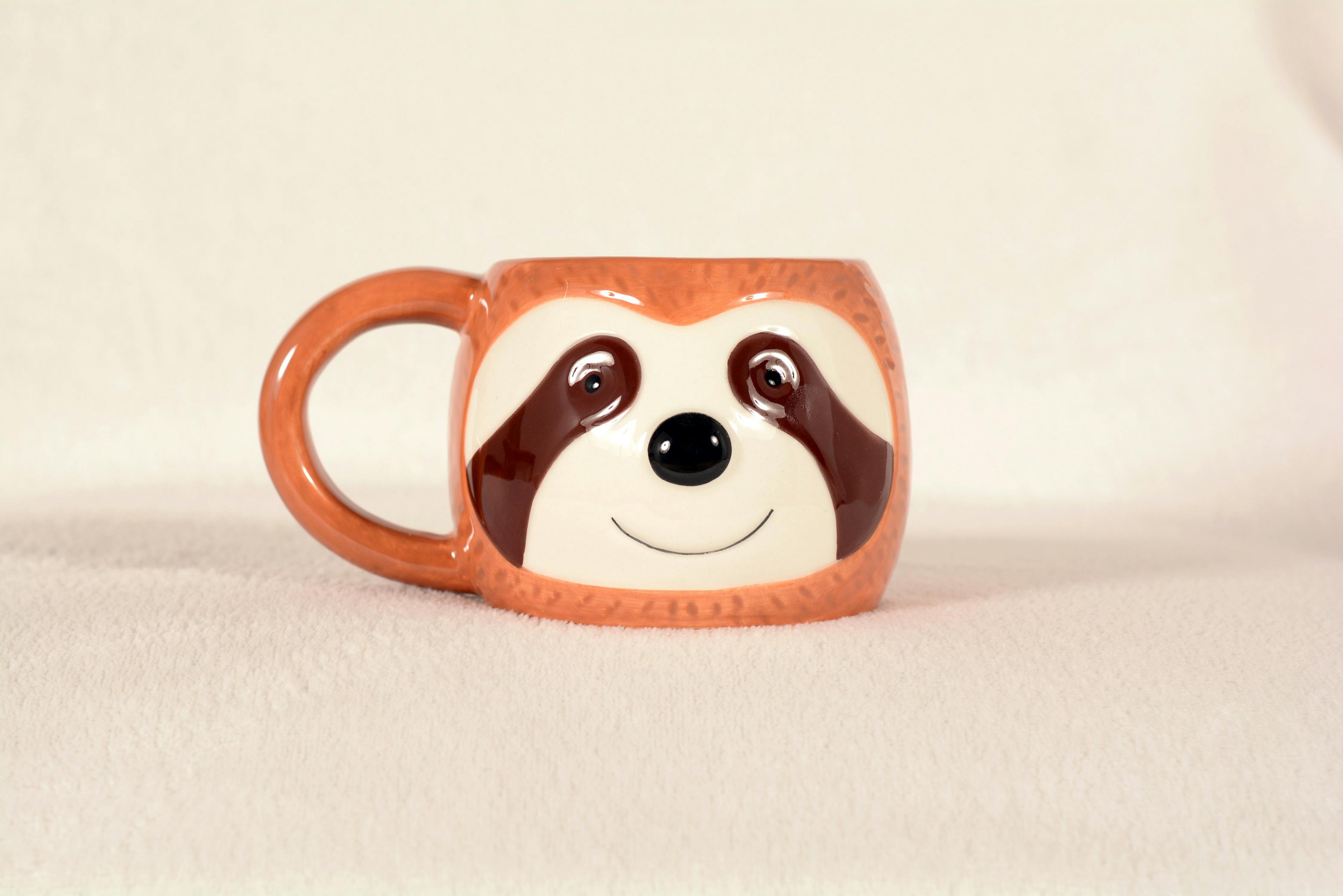 Sloth Lovers Gift Mug - Brown