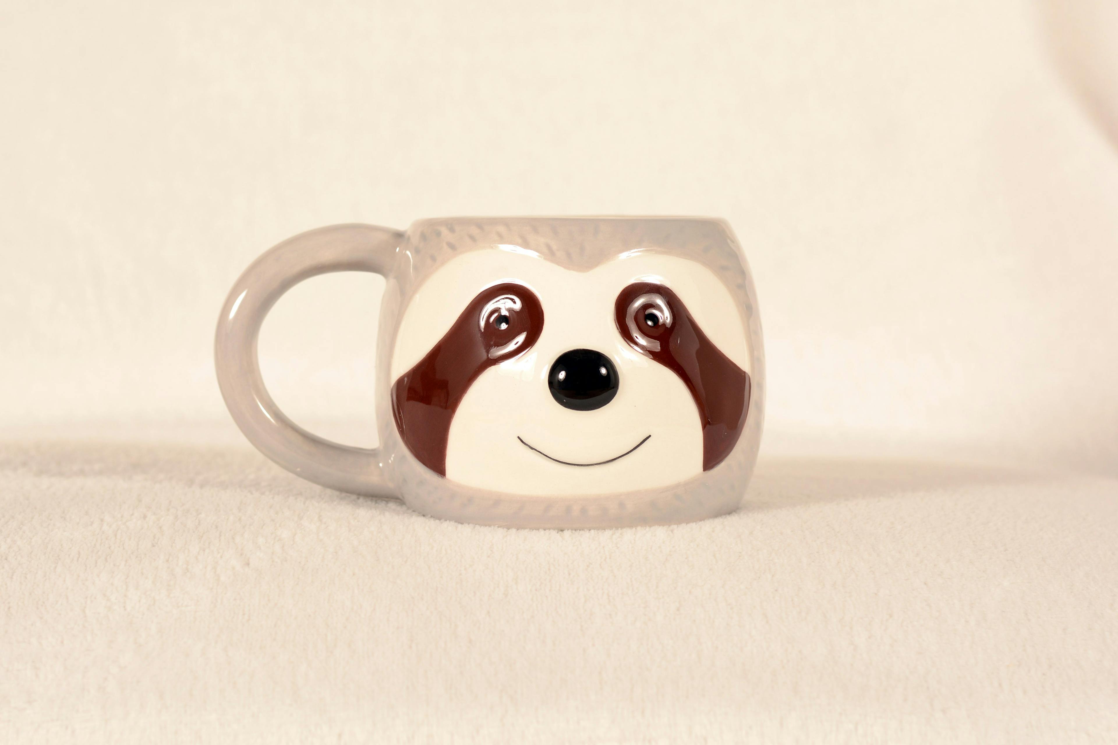 Sloth Lovers Gift Mug - Grey
