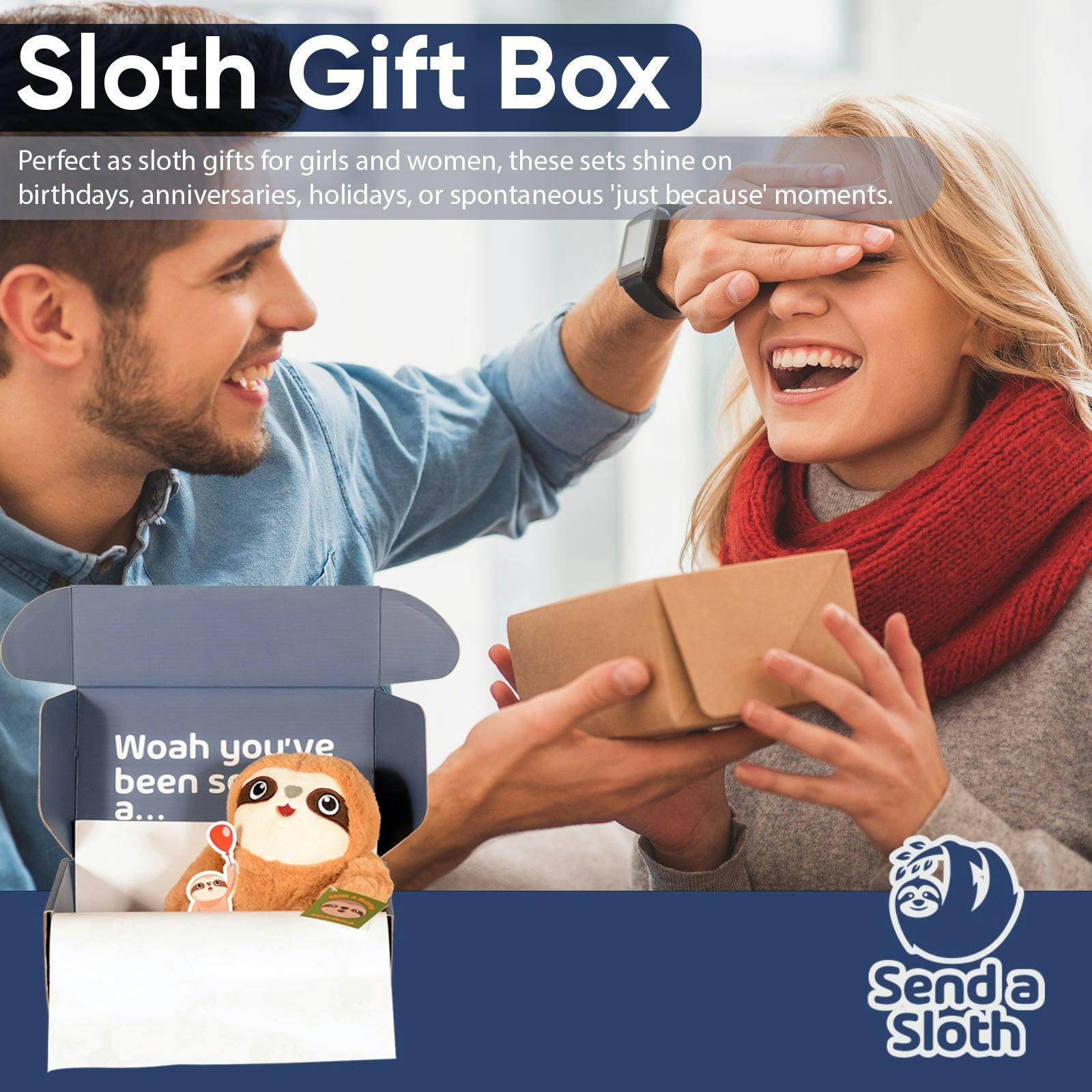 Sid the Sloth Gift Box (with Necklace)